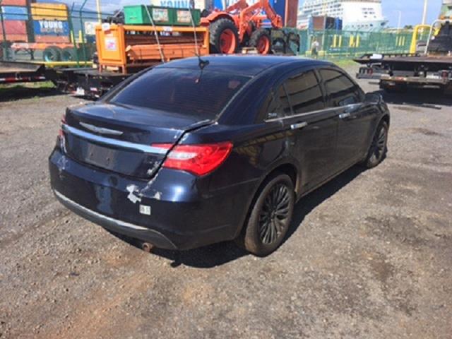 1C3CCBCB3CN300480 - 2012 CHRYSLER 200 LIMITE BLUE photo 4