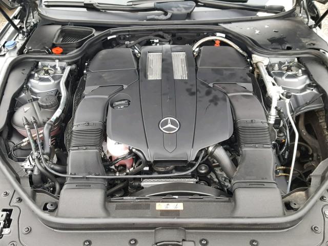 WDDJK6GA1HF047746 - 2017 MERCEDES-BENZ SL 450 GRAY photo 7