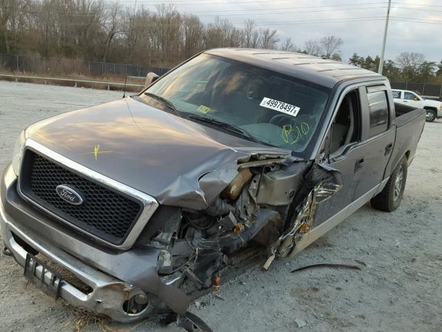 1FTPW14V87FA11456 - 2007 FORD F150 SUPER SILVER photo 2