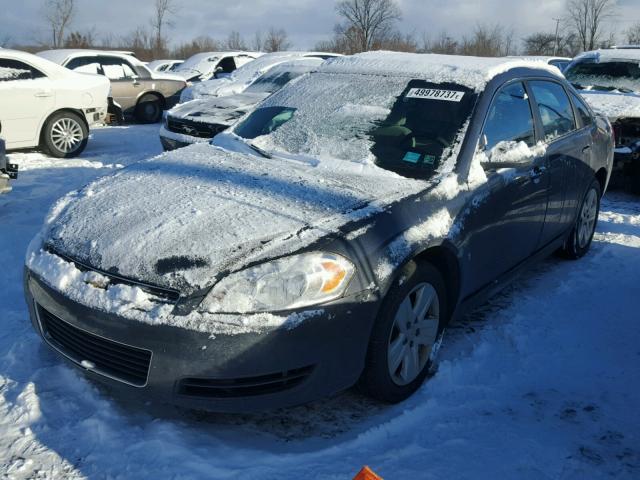 2G1WB57KX91161636 - 2009 CHEVROLET IMPALA LS GRAY photo 2