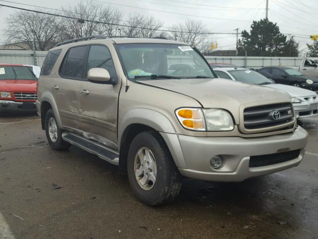 5TDZT34A64S233323 - 2004 TOYOTA SEQUOIA SR GOLD photo 1