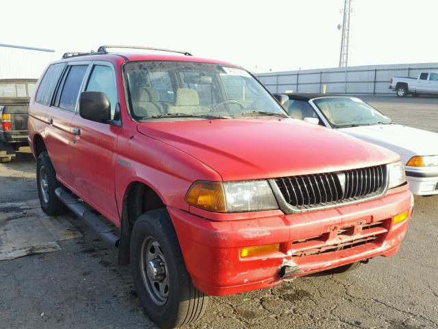 JA4LS21G7WP035014 - 1998 MITSUBISHI MONTERO SP RED photo 1