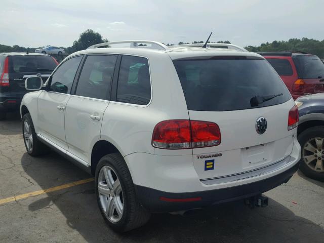 WVGZB77L07D025201 - 2007 VOLKSWAGEN TOUAREG V8 WHITE photo 3