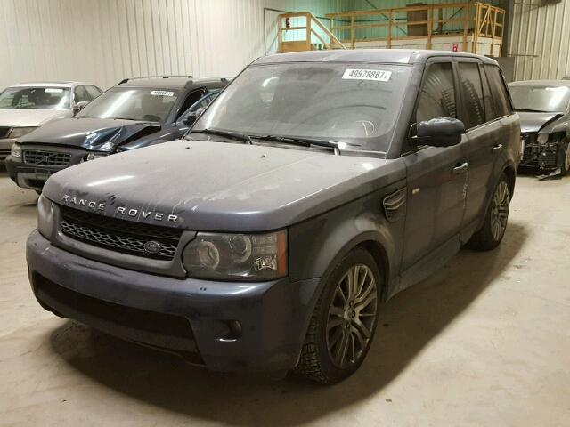 SALSK2D44BA285402 - 2011 LAND ROVER RANGE ROVE BLACK photo 2