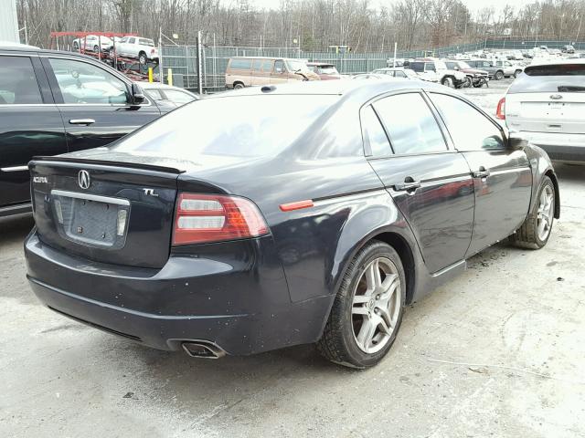 19UUA66248A011469 - 2008 ACURA TL BLACK photo 4