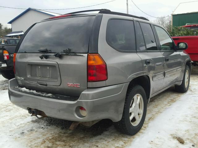 1GKDT13S852353162 - 2005 GMC ENVOY GRAY photo 4