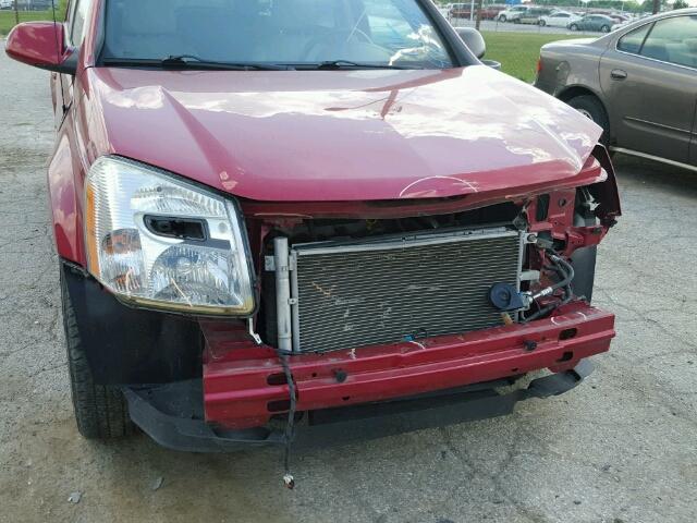 2CNDL63FX66152522 - 2006 CHEVROLET EQUINOX LT RED photo 9