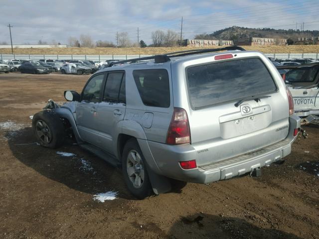 JTEBU14R640029774 - 2004 TOYOTA 4RUNNER SR GRAY photo 3