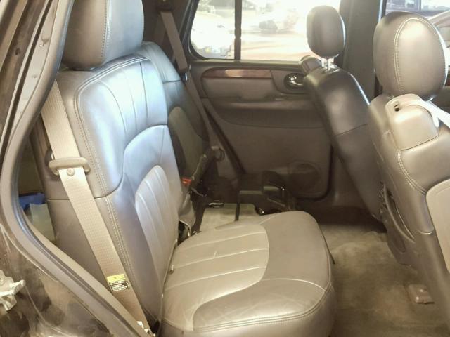 1GKDT13S442421083 - 2004 GMC ENVOY BLACK photo 6