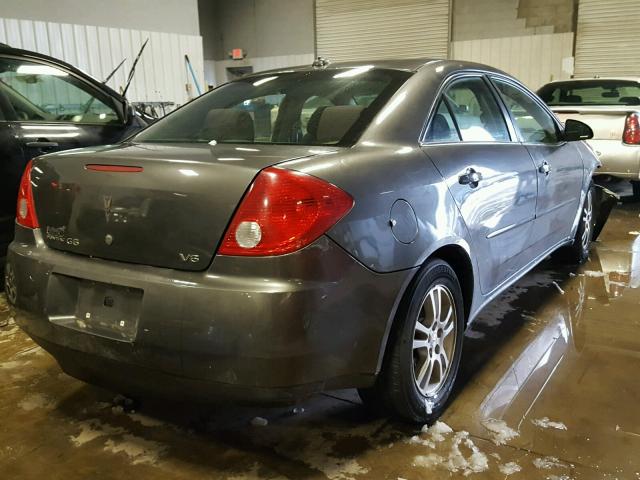 1G2ZG528054166963 - 2005 PONTIAC G6 GRAY photo 4