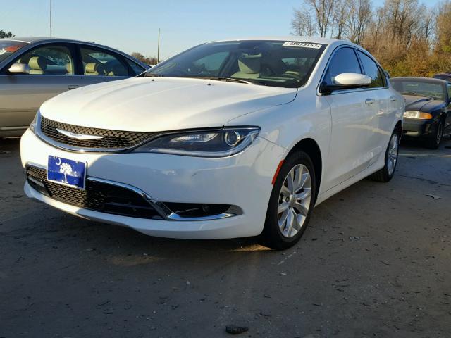 1C3CCCCB4GN147426 - 2016 CHRYSLER 200 C WHITE photo 2