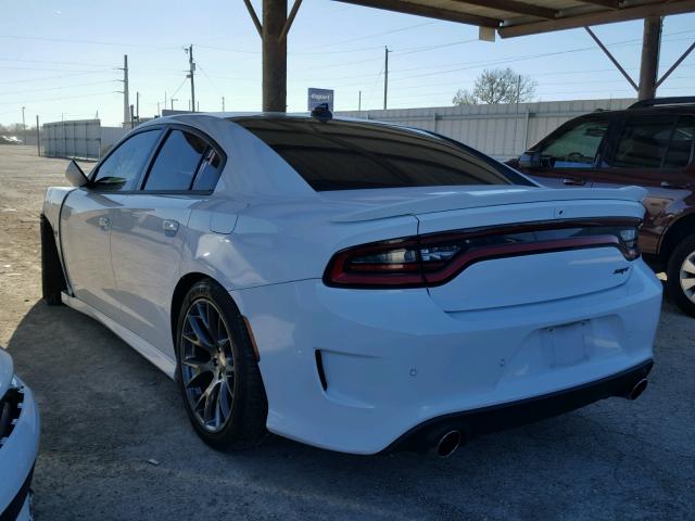 2C3CDXEJ1HH505021 - 2017 DODGE CHARGER SR WHITE photo 3