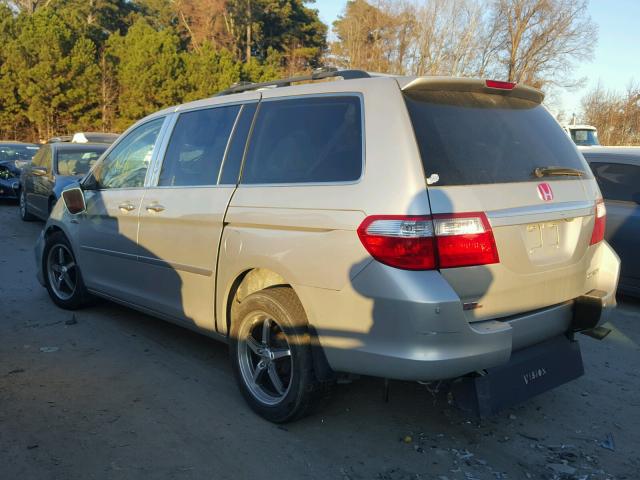 5FNRL38847B065231 - 2007 HONDA ODYSSEY TO TAN photo 3