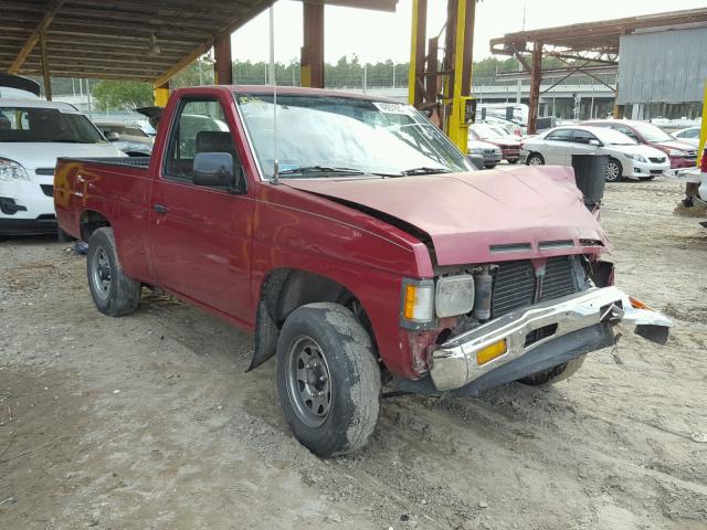 1N6SD11S9NC360793 - 1992 NISSAN TRUCK SHOR RED photo 1