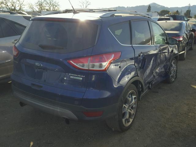 1FMCU0J90DUA24467 - 2013 FORD ESCAPE TIT BLUE photo 4