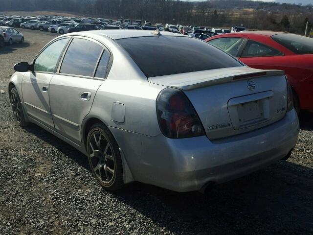 1N4BL11E05C247451 - 2005 NISSAN ALTIMA SE SILVER photo 3