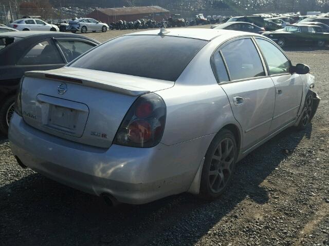 1N4BL11E05C247451 - 2005 NISSAN ALTIMA SE SILVER photo 4