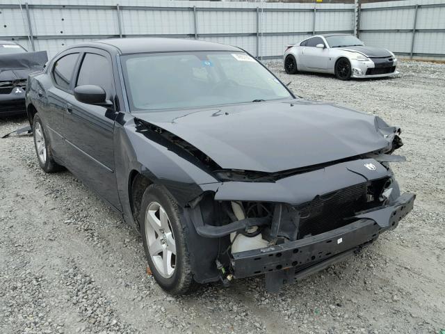 2B3KA43D29H572905 - 2009 DODGE CHARGER BLACK photo 1