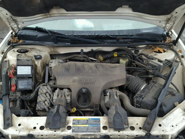 2G1WH52K259179212 - 2005 CHEVROLET IMPALA LS WHITE photo 7