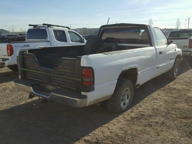 1B7HC16Y91S331632 - 2001 DODGE RAM 1500 WHITE photo 4