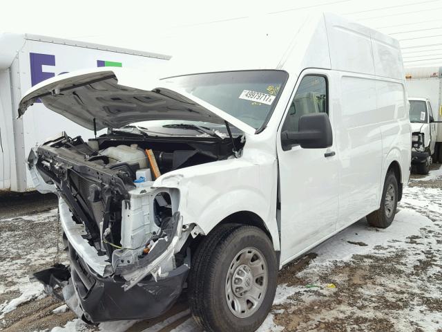 1N6BF0LX5FN807526 - 2015 NISSAN NV 2500 WHITE photo 2