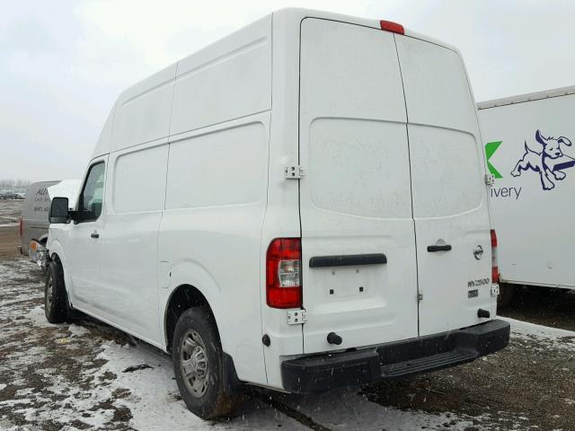 1N6BF0LX5FN807526 - 2015 NISSAN NV 2500 WHITE photo 3