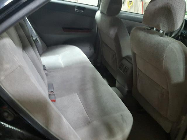 4T1BE32K74U344512 - 2004 TOYOTA CAMRY LE BLACK photo 6