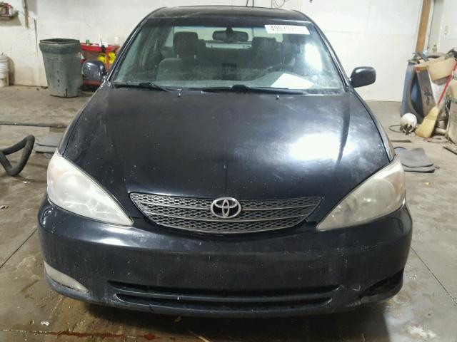 4T1BE32K74U344512 - 2004 TOYOTA CAMRY LE BLACK photo 9