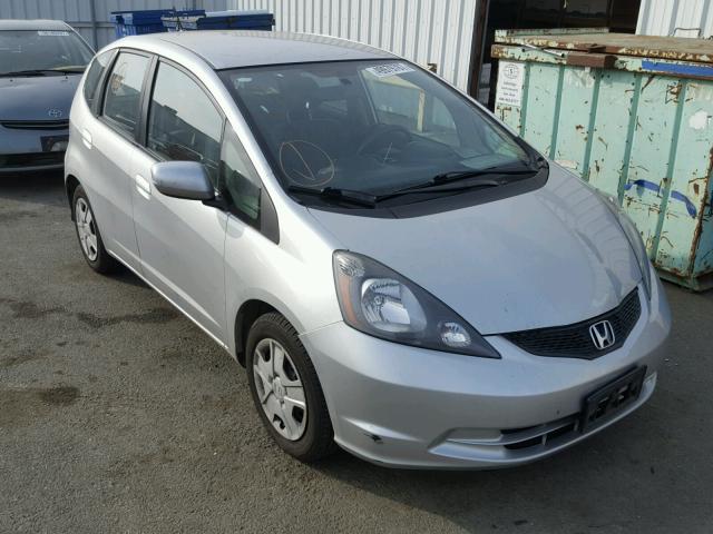 JHMGE8H34DC040260 - 2013 HONDA FIT SILVER photo 1