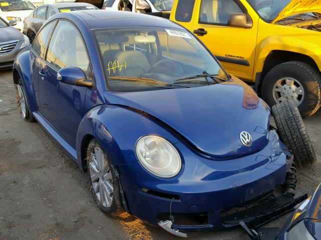 3VWRW31C08M522665 - 2008 VOLKSWAGEN NEW BEETLE BLUE photo 1