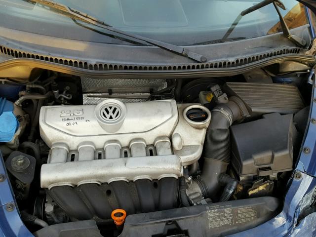 3VWRW31C08M522665 - 2008 VOLKSWAGEN NEW BEETLE 蓝色 照片 7