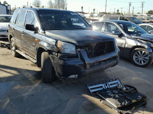 5FNYF28646B030683 - 2006 HONDA PILOT EX BLACK photo 1