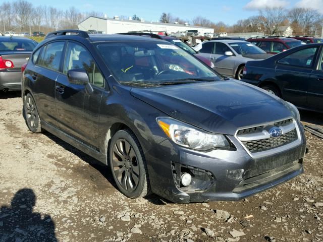 JF1GPAS64DH860093 - 2013 SUBARU IMPREZA SP GRAY photo 1