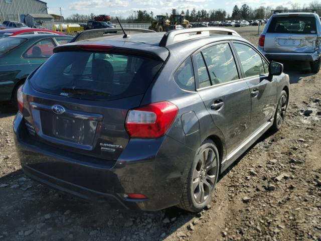 JF1GPAS64DH860093 - 2013 SUBARU IMPREZA SP GRAY photo 4