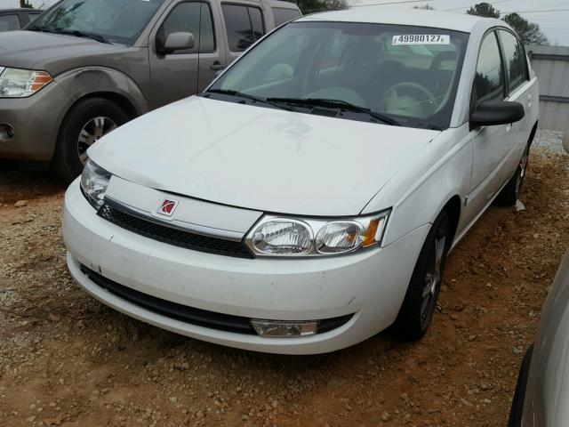 1G8AL52F73Z101539 - 2003 SATURN ION LEVEL WHITE photo 2
