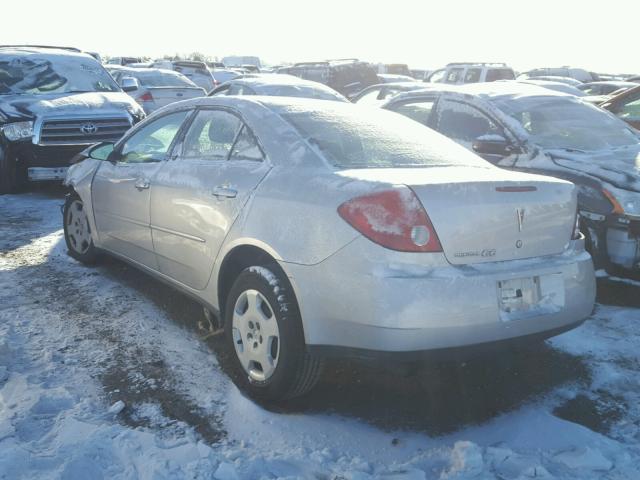 1G2ZF55B964261761 - 2006 PONTIAC G6 SE SILVER photo 3