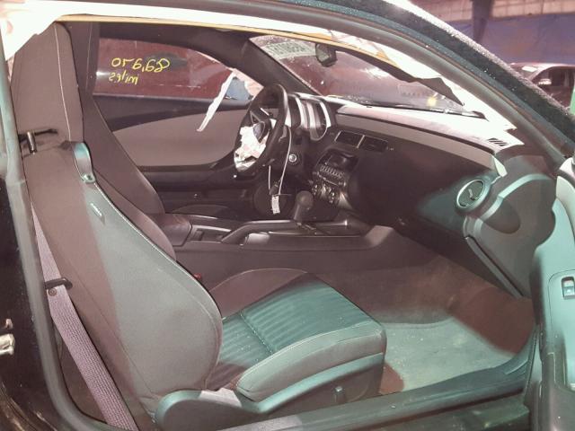 2G1FA1EV0A9211250 - 2010 CHEVROLET CAMARO LS BLACK photo 5