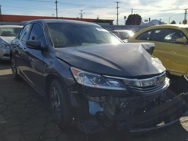 1HGCR2F38GA099852 - 2016 HONDA ACCORD LX GRAY photo 1