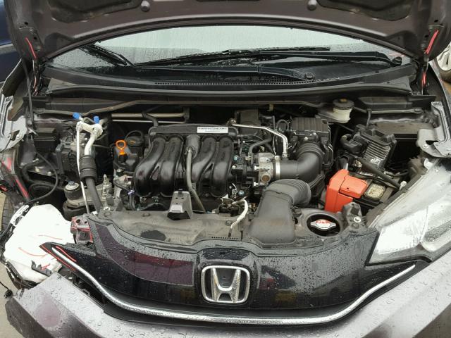 3HGGK5H84FM775747 - 2015 HONDA FIT EX GRAY photo 7