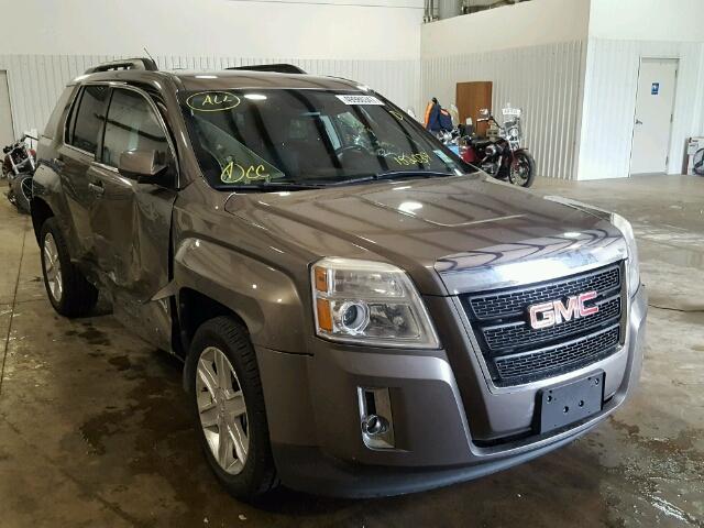 2GKFLSE54C6152039 - 2012 GMC TERRAIN SL BROWN photo 1