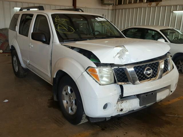 5N1AR18U97C638386 - 2007 NISSAN PATHFINDER WHITE photo 1