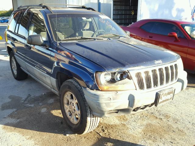 1J4GW58S2XC789321 - 1999 JEEP GRAND CHER BLUE photo 1