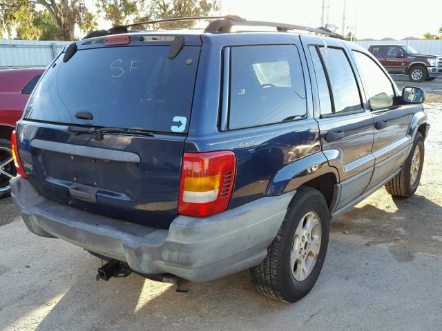 1J4GW58S2XC789321 - 1999 JEEP GRAND CHER BLUE photo 4