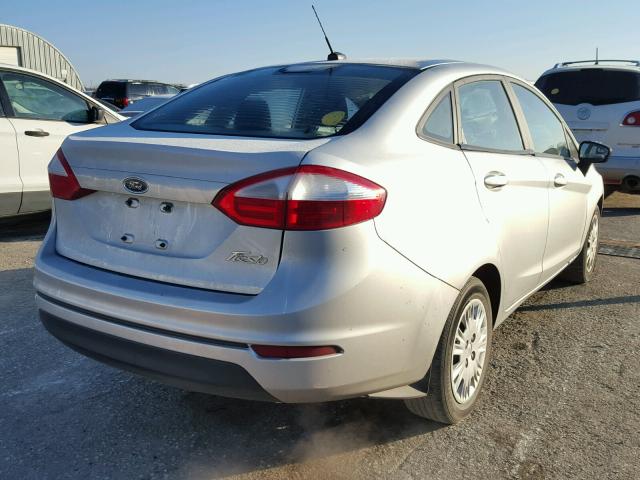 3FADP4AJ7GM104820 - 2016 FORD FIESTA S GRAY photo 4