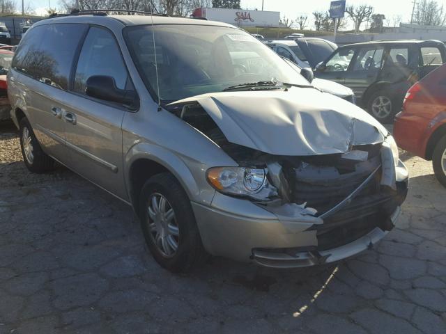 2A4GP54L56R670468 - 2006 CHRYSLER TOWN & COU TAN photo 1