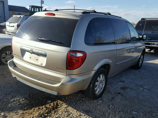 2A4GP54L56R670468 - 2006 CHRYSLER TOWN & COU TAN photo 4