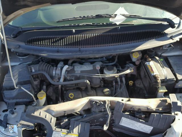 2A4GP54L56R670468 - 2006 CHRYSLER TOWN & COU TAN photo 7