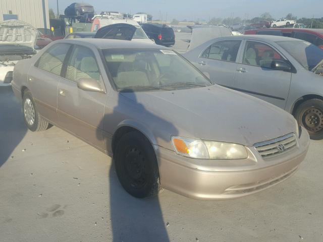 4T1BG22KX1U102698 - 2001 TOYOTA CAMRY CE BEIGE photo 1