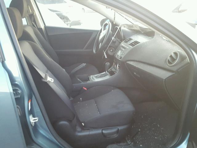 JM1BL1SF6A1330373 - 2010 MAZDA 3 I TEAL photo 5