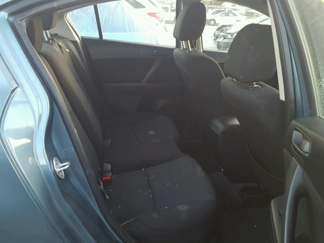 JM1BL1SF6A1330373 - 2010 MAZDA 3 I TEAL photo 6